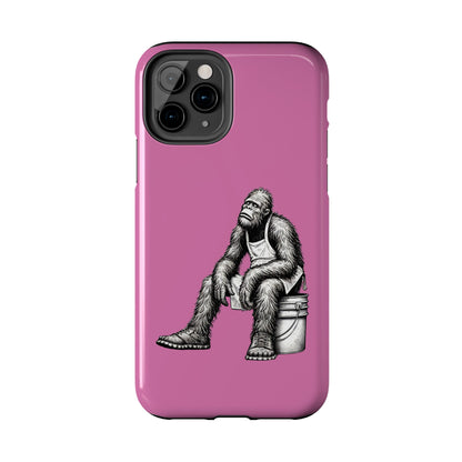 Phone Case Long Shift Bigfoot Pink iPhone Samsung Galaxy