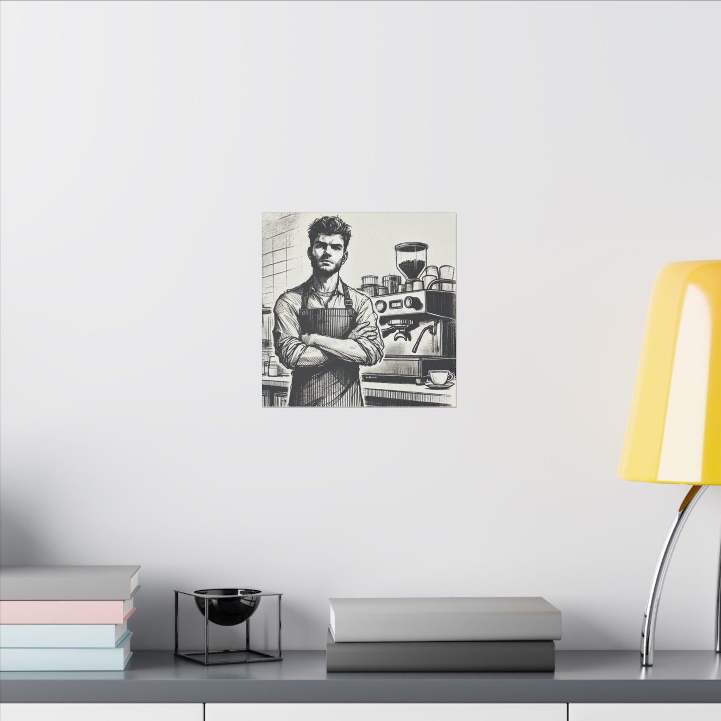 Canvas Print - Barista Industry Struggles