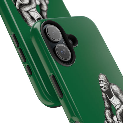 Phone Case Long Shift Bigfoot BTI Green iPhone Samsung Galaxy