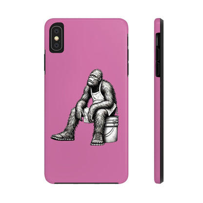 Phone Case Long Shift Bigfoot Pink iPhone Samsung Galaxy