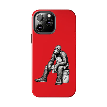Phone Case Long Shift Bigfoot Red iPhone Samsung Galaxy