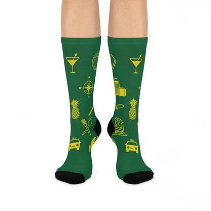 Hospitality LUX Design Crew Socks