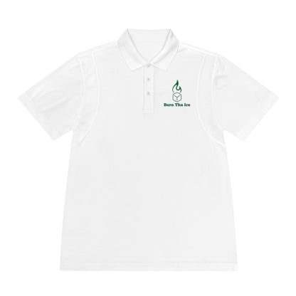 Burn Tha Ice Logo Polo Shirt