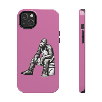 Phone Case Long Shift Bigfoot Pink iPhone Samsung Galaxy