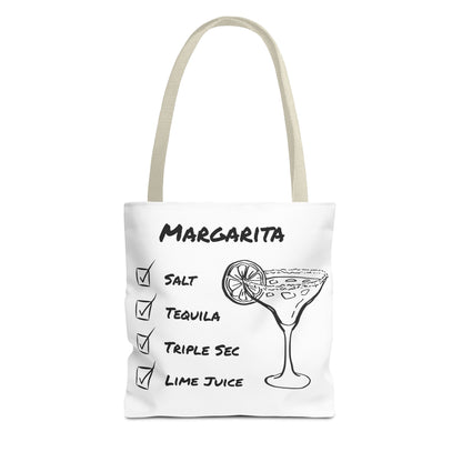 Margarita Tote Bag Black Graphic