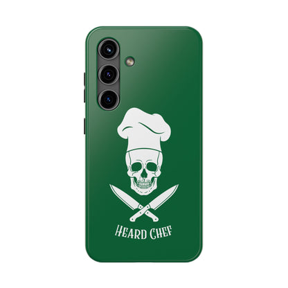Heard Chef Skull BTI Green Phone Case iPhone Samsung Galaxy