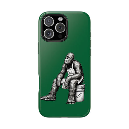 Phone Case Long Shift Bigfoot BTI Green iPhone Samsung Galaxy