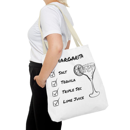 Margarita Tote Bag Black Graphic