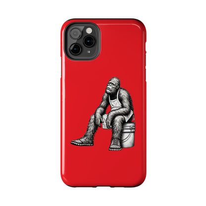 Phone Case Long Shift Bigfoot Red iPhone Samsung Galaxy