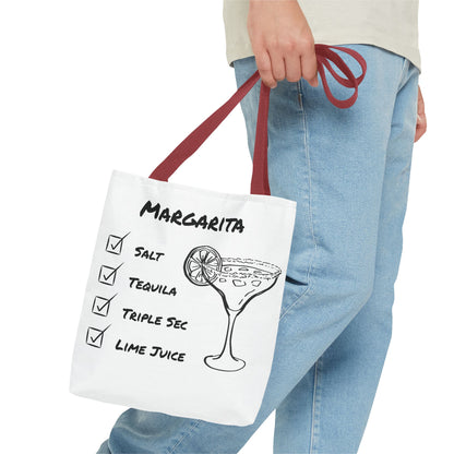 Margarita Tote Bag Black Graphic