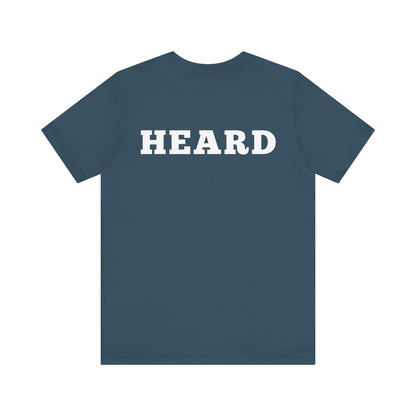 Heard T-Shirt White Text