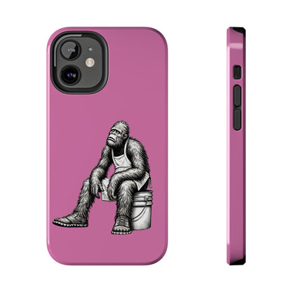 Phone Case Long Shift Bigfoot Pink iPhone Samsung Galaxy