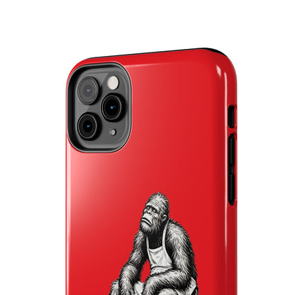 Phone Case Long Shift Bigfoot Red iPhone Samsung Galaxy