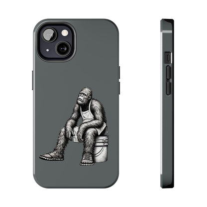 Phone Case Long Shift Bigfoot Dark Gray iPhone Samsung Galaxy