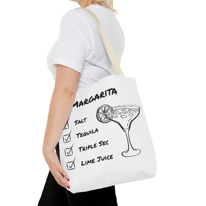 Margarita Tote Bag Black Graphic