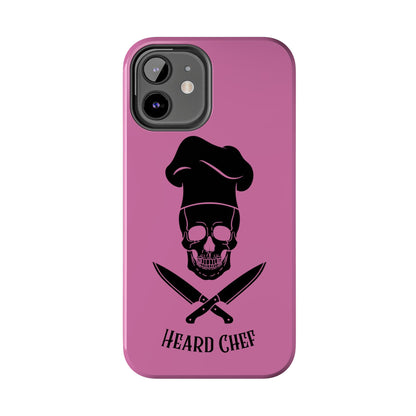 Heard Chef Skull Pink Phone Case iPhone Samsung Galaxy