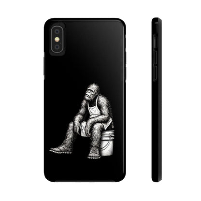 Phone Case Long Shift Bigfoot Black iPhone Samsung Galaxy