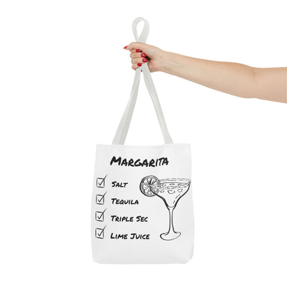 Margarita Tote Bag Black Graphic