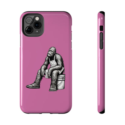 Phone Case Long Shift Bigfoot Pink iPhone Samsung Galaxy