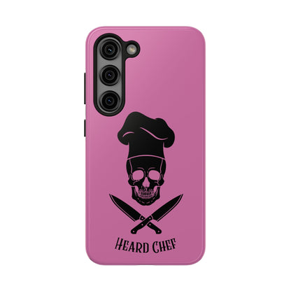 Heard Chef Skull Pink Phone Case iPhone Samsung Galaxy