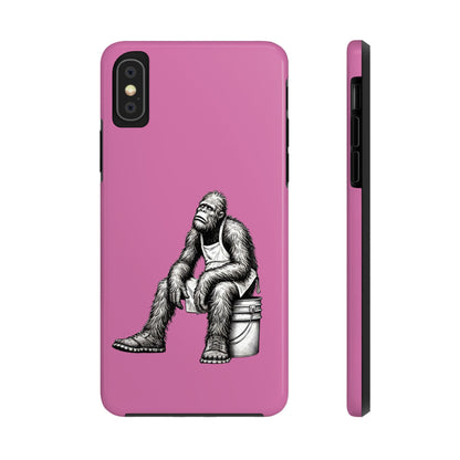 Phone Case Long Shift Bigfoot Pink iPhone Samsung Galaxy