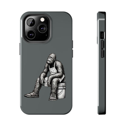 Phone Case Long Shift Bigfoot Dark Gray iPhone Samsung Galaxy