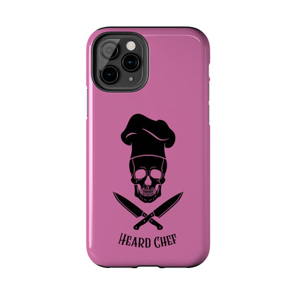 Heard Chef Skull Pink Phone Case iPhone Samsung Galaxy