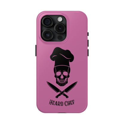 Heard Chef Skull Pink Phone Case iPhone Samsung Galaxy