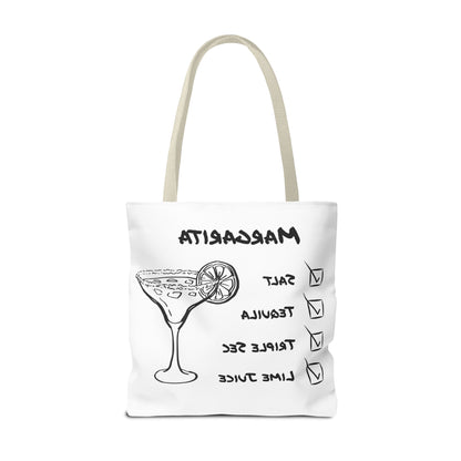 Margarita Tote Bag Black Graphic