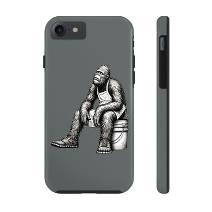 Phone Case Long Shift Bigfoot Dark Gray iPhone Samsung Galaxy