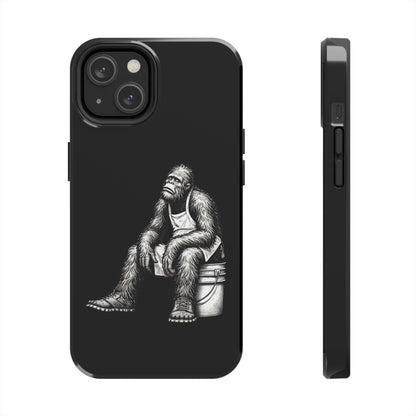 Phone Case Long Shift Bigfoot Dark Gray iPhone Samsung Galaxy