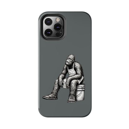 Phone Case Long Shift Bigfoot Dark Gray iPhone Samsung Galaxy