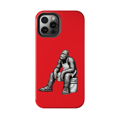 Phone Case Long Shift Bigfoot Red iPhone Samsung Galaxy