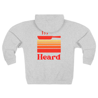 Heard Retro Zip-Up Hoodie