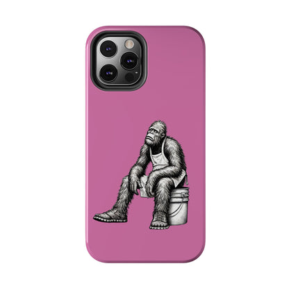 Phone Case Long Shift Bigfoot Pink iPhone Samsung Galaxy