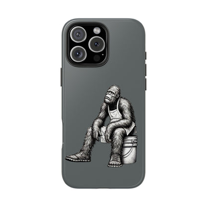 Phone Case Long Shift Bigfoot Dark Gray iPhone Samsung Galaxy