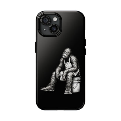 Phone Case Long Shift Bigfoot Black iPhone Samsung Galaxy