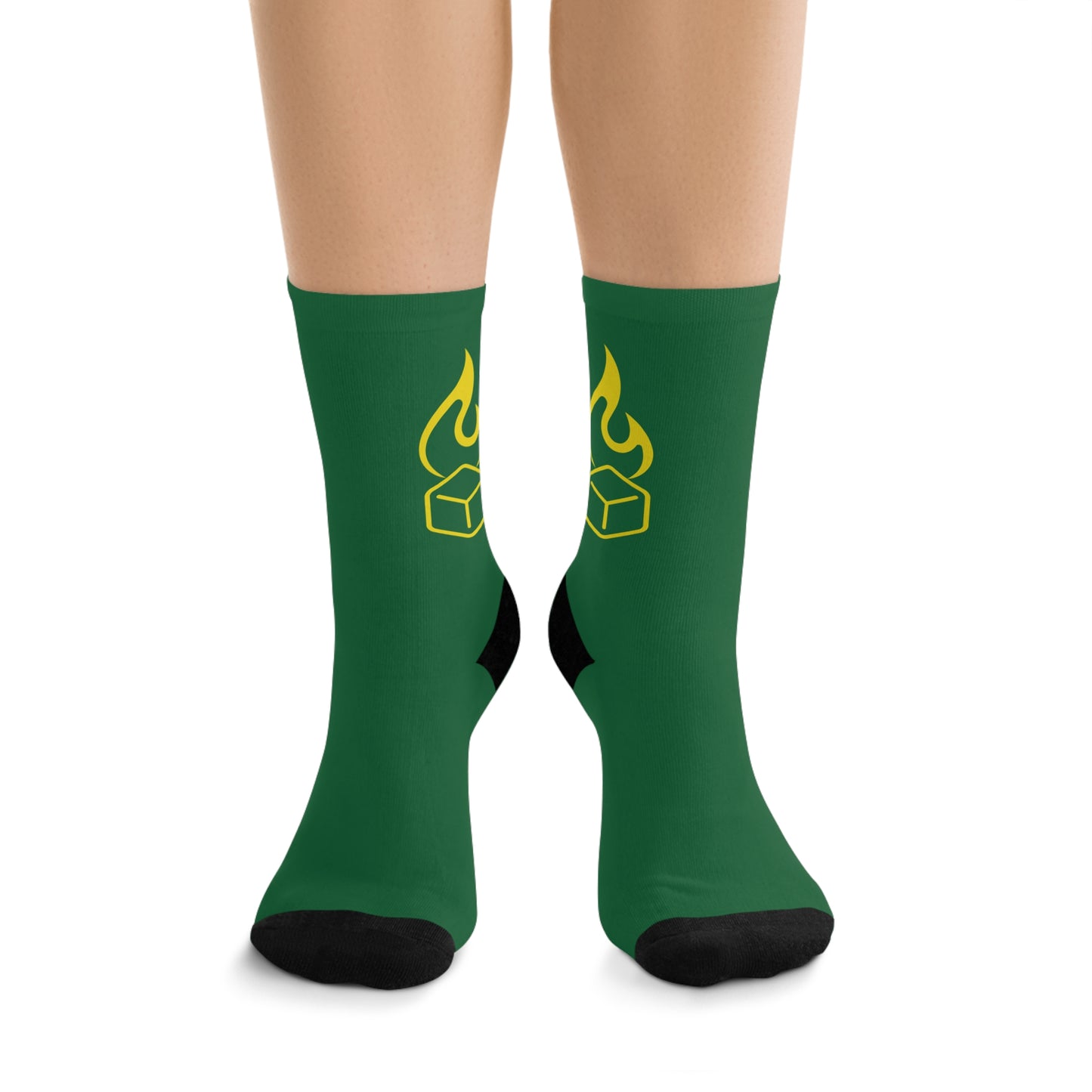 Comfy Burn Tha Ice Recycled Poly Socks