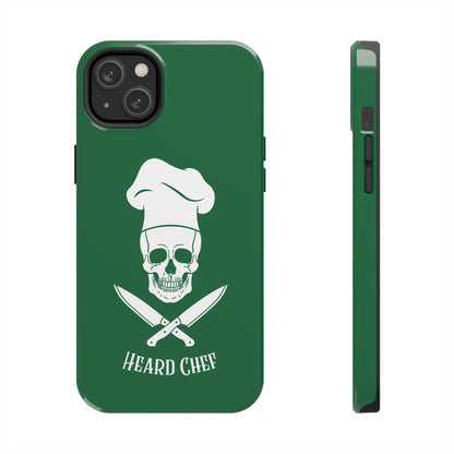 Heard Chef Skull BTI Green Phone Case iPhone Samsung Galaxy