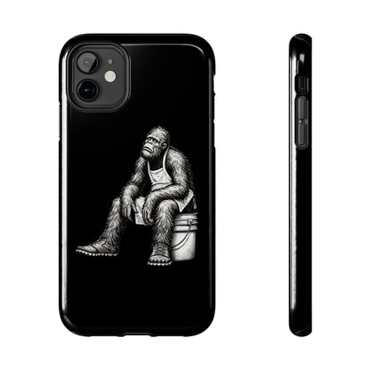 Phone Case Long Shift Bigfoot Dark Gray iPhone Samsung Galaxy