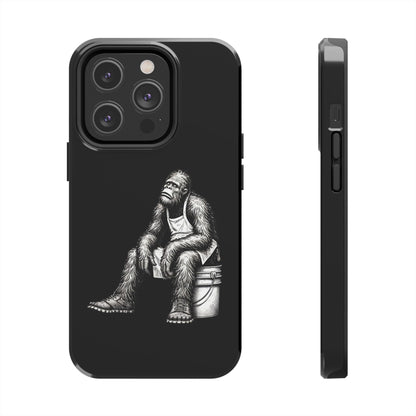 Phone Case Long Shift Bigfoot Dark Gray iPhone Samsung Galaxy