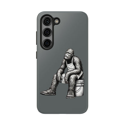 Phone Case Long Shift Bigfoot Dark Gray iPhone Samsung Galaxy