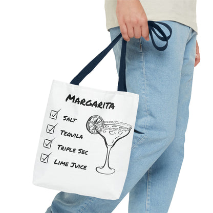 Margarita Tote Bag Black Graphic