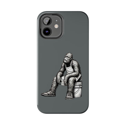 Phone Case Long Shift Bigfoot Dark Gray iPhone Samsung Galaxy