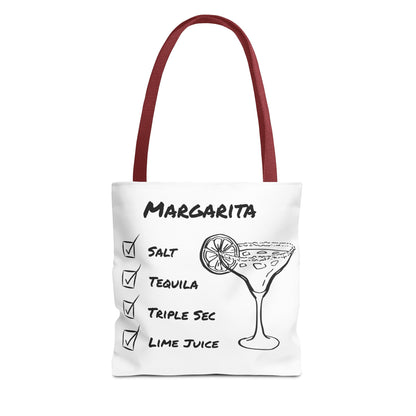 Margarita Tote Bag Black Graphic