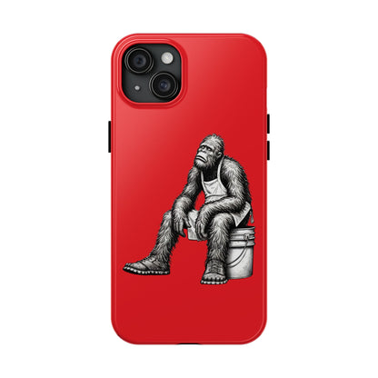 Phone Case Long Shift Bigfoot Red iPhone Samsung Galaxy