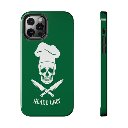 Heard Chef Skull BTI Green Phone Case iPhone Samsung Galaxy