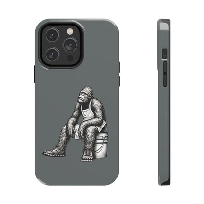 Phone Case Long Shift Bigfoot Dark Gray iPhone Samsung Galaxy