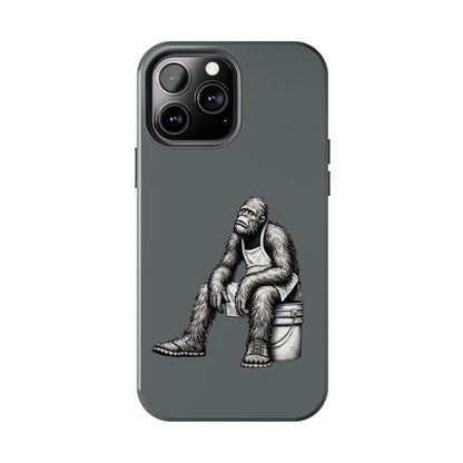 Phone Case Long Shift Bigfoot Dark Gray iPhone Samsung Galaxy