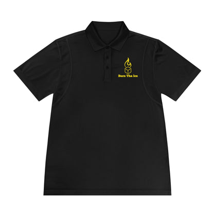Burn Tha Ice Logo Polo Shirt